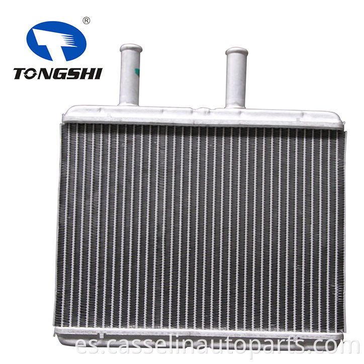 Núcleo de calentador de aluminio para automóvil tongshi de alta calidad para Nissan AD/Wingroad Y11 99-05